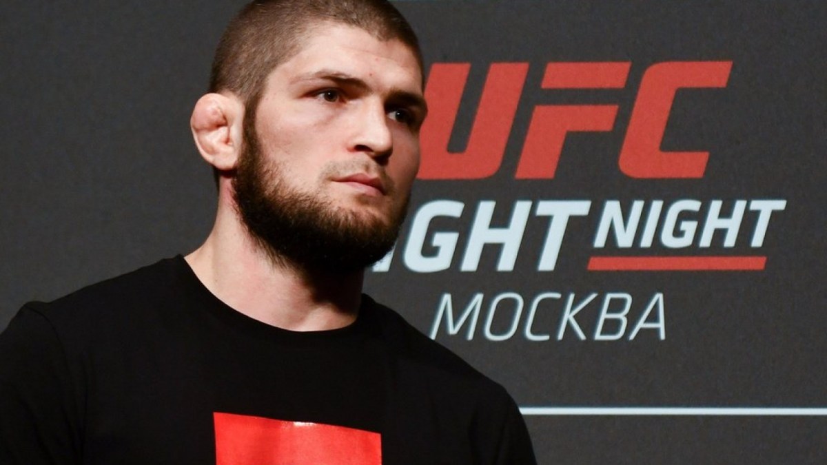 Mma nurmagomedov disfigure macron joins creature anti chorus russian god face star may his announced retirement stunned ufc lightweight khabib