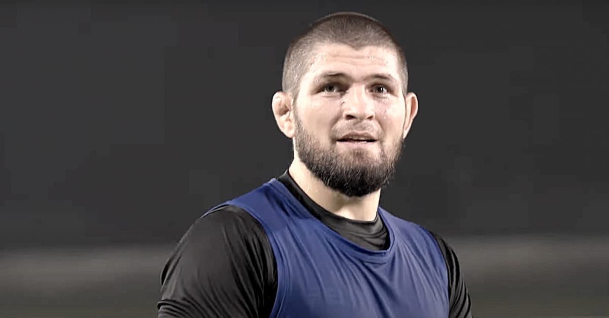 Khabib plane video